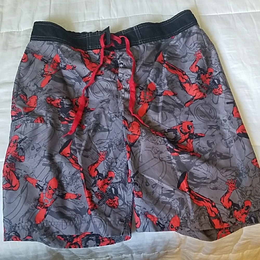 Deadpool Swim Shorts